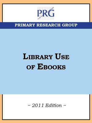 cover image of Library Use of E-books